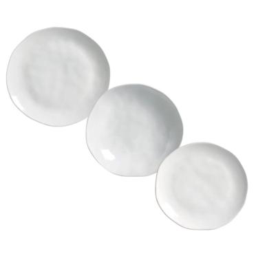 Imagem de Jogo De Pratos 18 Peças Orgânico New White Porto Brasil