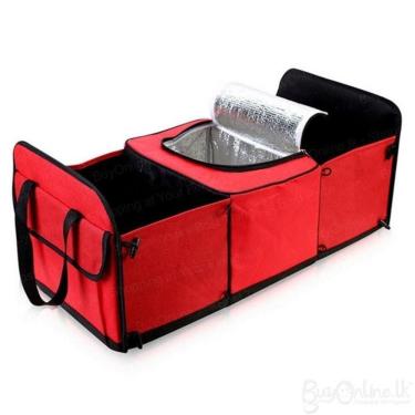 Imagem de Organizador Multiuso Porta-malas 3 Divisórias Cooler Térmico
