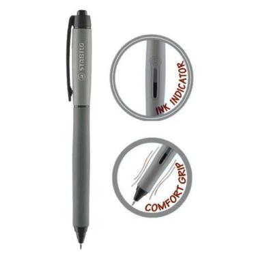 Imagem de Caneta Gel Reatrátil Stabilo Palette 0.7mm Corpo Colorido - Stabilo, P