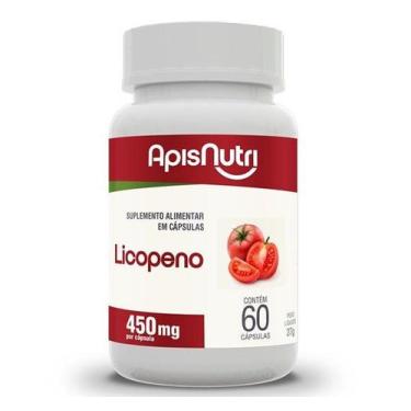 Imagem de Licopeno de Tomate Suplemento Antioxidante 450mg Apisnutri - SV