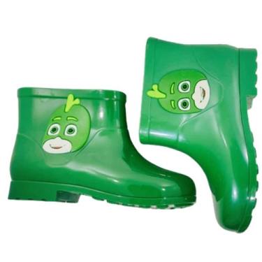 Imagem de bota Galocha Infantil Largatixo Menino Gato Pj Mask Para Chuva Imperme