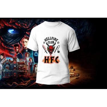 Imagem de Camiseta stranger things HELL FIRE CLUB - Ricaria estampas, GG
