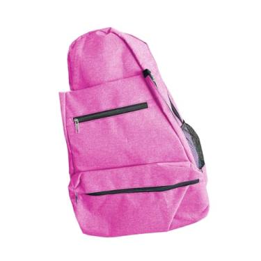 Imagem de predolo Bolsa de Tênis Bolsa de Tênis Profissional Grande Capacidade Multiuso de Mão Mochila de Badminton, Rosa Vermelha
