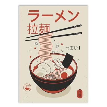 Imagem de Placa Decorativa Ramen Desenho Anime Comida Japonesa Cozinha Restaurante