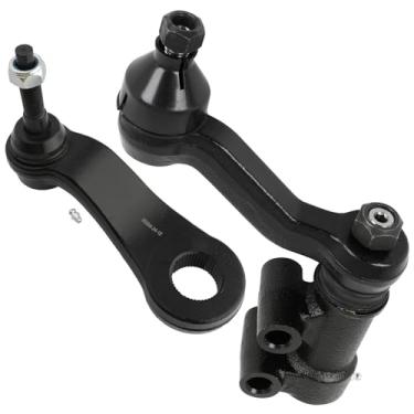 Imagem de SCITOO Kit de suspensão de 2 peças para 2011-2019 para Chevy Silverado 2500 HD para Chevy Silverado 3500 HD para GMC Sierra 2500 HD para GMC Sierra 3500 HD com peças de suspensão Pitman Arm Idler Arm
