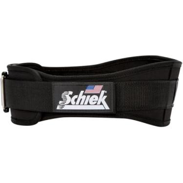 Imagem de Schiek Cinto de levantamento de peso Sports Model 2004 Nylon 11 cm - Pequeno - Preto