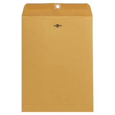 Imagem de Universal Envelope de fecho Kraft 41907, costura central, 14,5 kg, 22,8 x 30,4 cm, Kraft marrom (caixa com 100)
