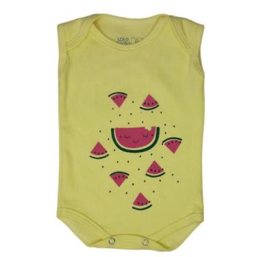 Imagem de Body Regata Bebe Menina Verão Estampado 100% Suedine - Sassá Baby, Ama