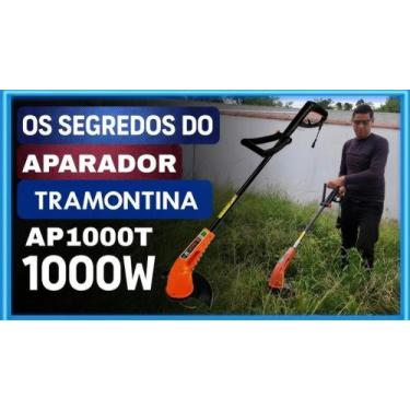 Imagem de aparador de grama 1000w tramontina - tramontina3,2
