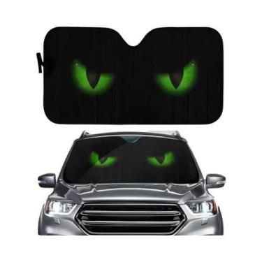 Imagem de 70x130cm Moda Carro Janela Frontal Viseira Protetor Solar Cortina Anti