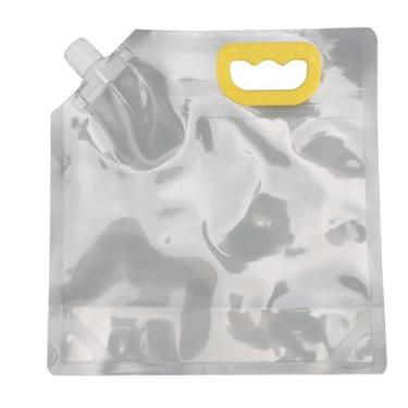 Imagem de Depisuta 10 peças de saco para armazenamento de cereais e arroz, recipientes herméticos reutilizáveis para armazenamento de grãos com tampa, saco selado para cereais (1.5L)