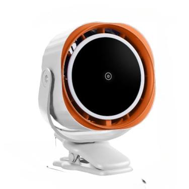 Imagem de Ventilador de Clipe 120 Níveis 3600mAh Motor Sem Escova Super Silencioso Ideal para Estudo/Trabalho(Branco (WYZ-0042))