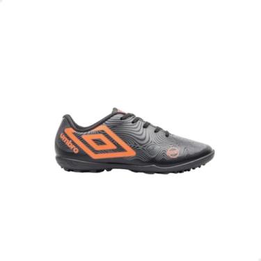 Imagem de Chuteira Society Umbro Orbit Masculino (Laranja, BR, Adulto, Numérico, 37)