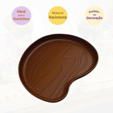 Imagem de Bandeja Orgânica Madeira - para Doces e Decoração de mesas - Valor Uni