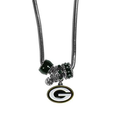 Imagem de Colar com contas europeias NFL Green Bay Packers, 45,7 cm