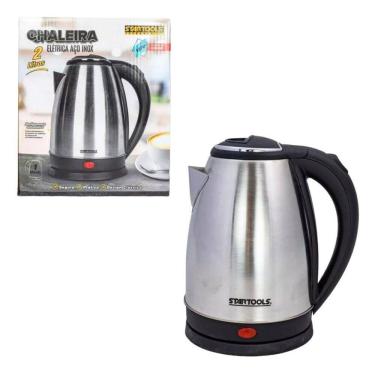 Imagem de Chaleira Jarra Elétrica Startools Inox 1000W 2L Café Chá