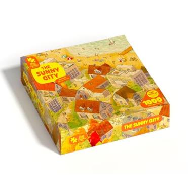 Imagem de The Sunny City - 1000-Piece Jigsaw Puzzle from The Magic Puzzle Company
