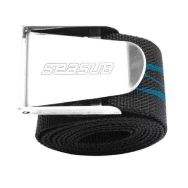 Imagem de Cinto Lastro Fivela Inox Seasub - Mergulho Apneia Pesca Sub