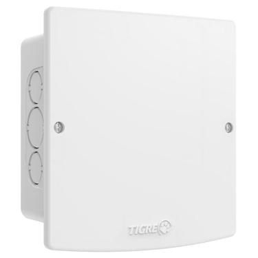 Imagem de Caixa de Passagem Elétrica de Parede CPT15 Embutir com Bolsa - 33048157 - TIGRE