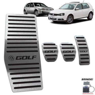 Imagem de Descanso de Pé + Pedaleira Manual Preto Golf 1999 A 2013