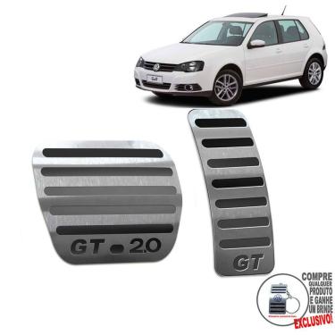 Imagem de Pedaleira Automático Volkswagen Golf Gt 2007 A 2013 Preto