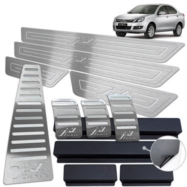 Imagem de Descanso Soleira Pedaleira Prata Jac J3 Turin 2011 A 2015