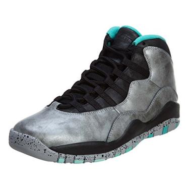 Imagem de Tênis de basquete masculino Nike Air Jordan Retro 5 azul-marinho 136027-405, Silver/ Black, 9.5