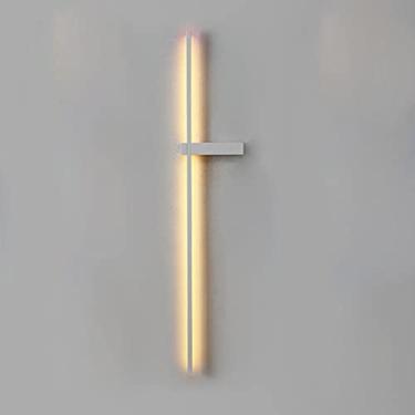 Imagem de Luminária de parede LED minimalista, arandela geométrica, luminária de parede interna contemporânea, decoração especial para casa, luminária de parede branca quente de 18 W para sala de esta