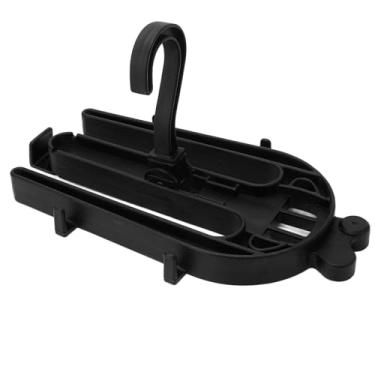 Imagem de Cabide de roupa de mergulho, suporte de traje de surfe ABS resistente e multifuncional para uso externo (preto)