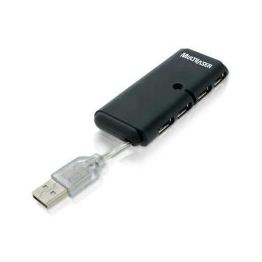 Imagem de HUB Multilaser Slim com 4 portas USB (AC064)