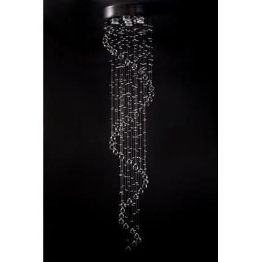 Imagem de Lustre Plafon Caracol Cristal Redondo 30cm 519 - ILUMINAMUNDO