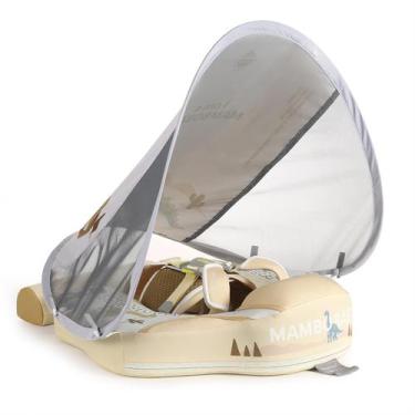 Imagem de Baby Pool Float GENTEACO Mambobaby com dossel removível 3-24M