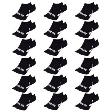 Imagem de Kit 18 Pares de Meias Puma Sapatilha Esportiva Feminino