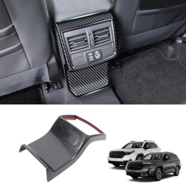 Imagem de Capa de painel traseiro antichute com moldura de ventilação de ar condicionado traseiro compatível com Subaru 2025 e superior Acessórios de proteção da moldura da saída de ar condicionado traseiro