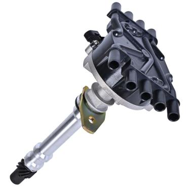 Imagem de RLP Distribuidor de ignição com tampa e rotor compatível com Chevy GMC Cadillac Isuzu C1500 C2500 C3500 Express K1500 K2500 K3500 Savana Tahoe Escalade NPR V8 5.0L 5.7L Substitui 93441558 11000 4058