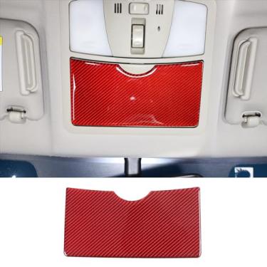 Imagem de Aotumcer Compatível com Infiniti G35 2007 2008 / Infiniti G25 2011 2012 / Infiniti G37 2009-2013 Painel de caixa de armazenamento de óculos de teto