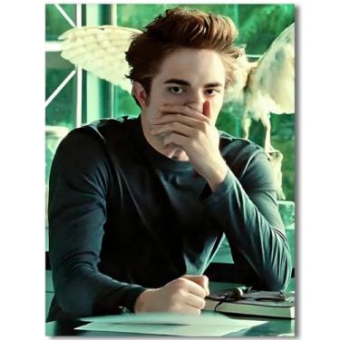 Imagem de Pôster engraçado para parede de banheiro com cheiro de rosto fedido Edward para decoração de parede de banheiro - impressões em tela de filme de humor para pendurar no banheiro e banheiro