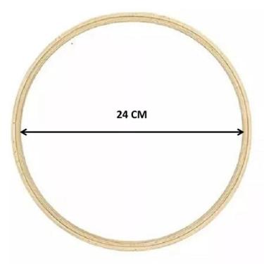 Imagem de Bastidor De Madeira ( Bambu) Sem Tarracha para Bordar - Unidade - ART 