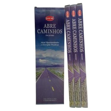 Imagem de Incenso Indiano Hem Abre Caminho - Remove Bloqueios 3 Caixinhas