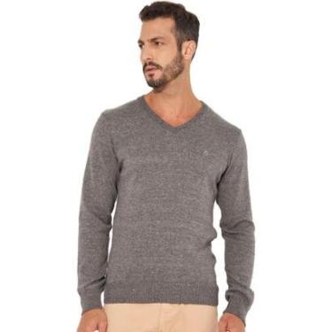 Imagem de Suéter Tricô Colcci Gola V Slim Masculino-Masculino