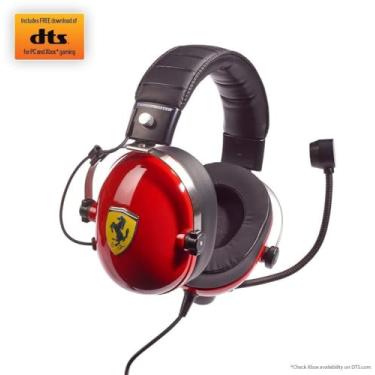 Imagem de Thrustmaster Fone de Ouvido T.Racing Scuderia Ferrari DTS Edition