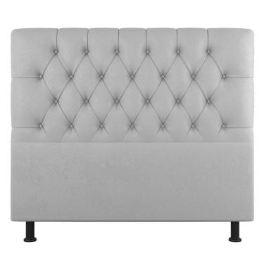 Imagem de Cabeceira Cama Box Casal King Size Nice 195cm Suede Cinza Claro - Abmaza