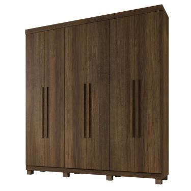 Imagem de Guarda Roupa Milão 6 Portas 3 Gavetas 7 Prateleiras - Benetil