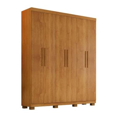 Imagem de Guarda Roupa Sevilha 6 Portas 2 Gavetas Com Nicho - Benetil