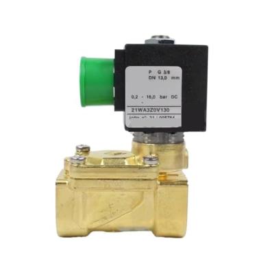 Imagem de 1 peça Válvula Solenoide Normalmente Aberta 21WA3Z0V130 Operada por Piloto 24V AC220V Rosca Interna G3/20.3 cm Latão (AC24V_FKM)