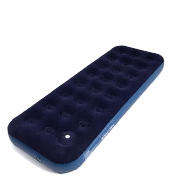 Imagem de Colchão Inflável De Solteiro Multiuso Com Fole 188 x 73 cm, Azul Marinho Ontrek