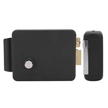 Imagem de Semme Fechadura Elétrica de Porta Dc12v, de Controle de Acesso Com Abertura Direita, Com Botão e Chave, para Construção de Hotel Residencial