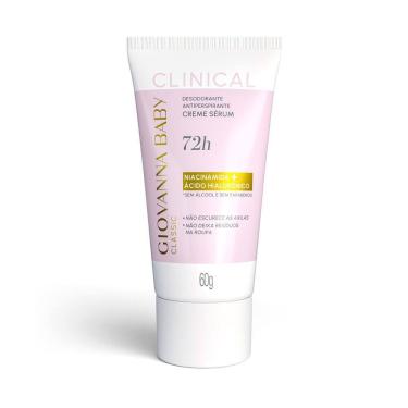 Imagem de Desodorante Giovanna Baby Classic Clinical Creme Antiperspirante 72H 60g