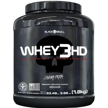 Imagem de Whey 3Hd (Wpc, Wpi E Wph) 1,8Kg - Black Skull-Unissex