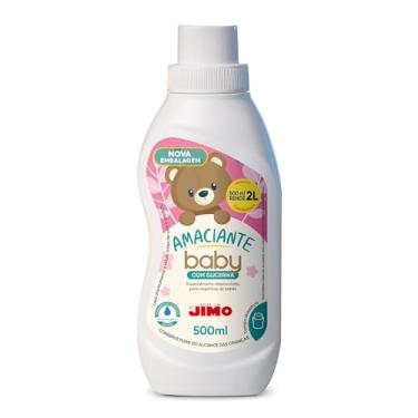 Imagem de JIMO Amaciante Concentrado Baby Mais Maciez Menos Agressiva Fragância Suave 500ml